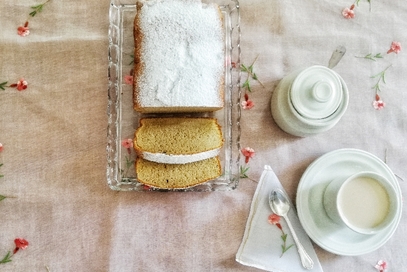 Plumcake caffellatte