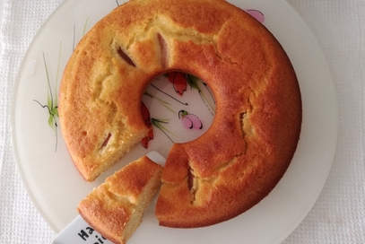 Ciambella yogurt e pere bimby