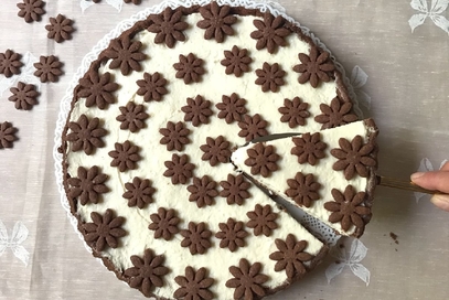 Crostata cioccolato e cocco