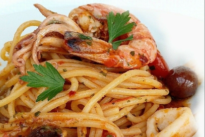 Spaghetti al profumo di mare