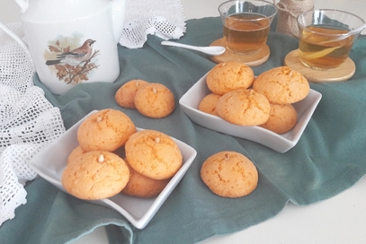 Biscotti di zucca e mandorle