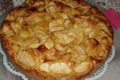 Torta di mele e marmellata