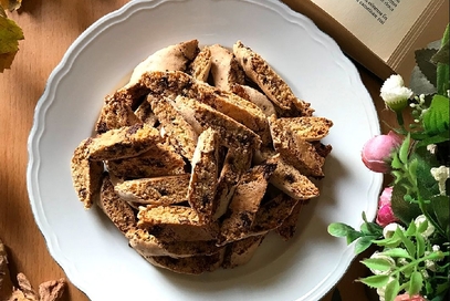 Cantucci di prato al cioccolato