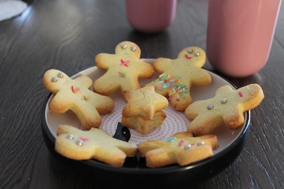 Biscotti di frolla alla vaniglia