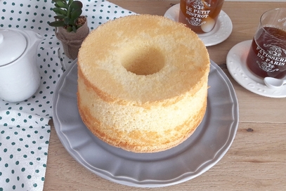 Chiffon cake al limone