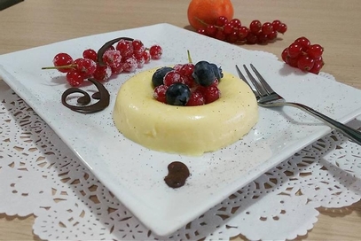 Panna cotta al mandarino