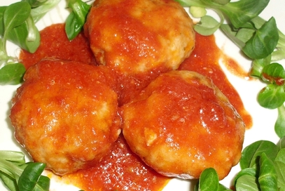 Polpette di coniglio al sugo