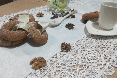 Ciambelline integrali con miele e zenzero
