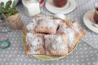 Ravioli dolci di carnevale