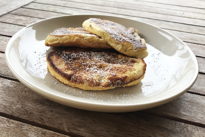 Pancakes soffici al cocco