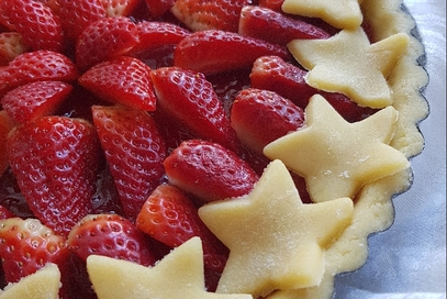 Crostata di fragole