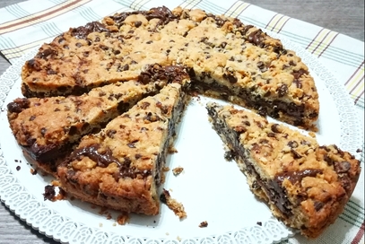 Torta cookies con nutella