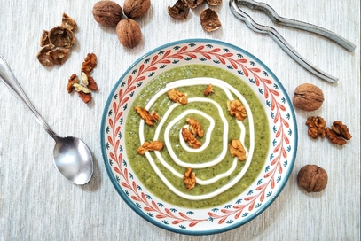 Vellutata di broccoli e carciofi