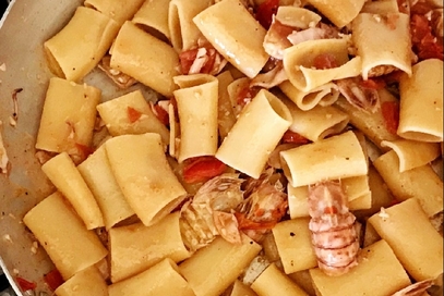 Paccheri di mare irene