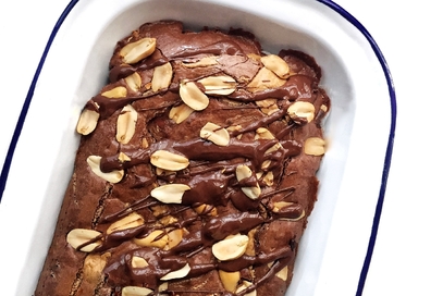 Brownies al cioccolato e burro di arachidi