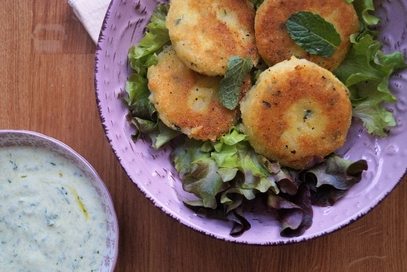 Polpettine di patate al fresco di menta