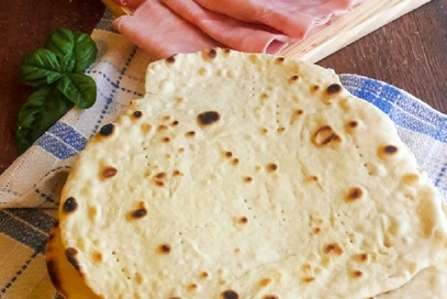 Piadina senza strutto