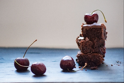 Brownies alle ciliegie