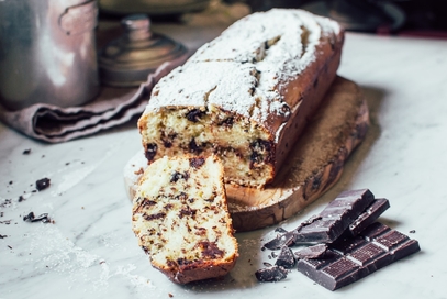 Plumcake alla ricotta con cioccolato