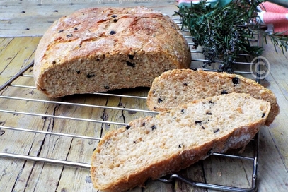 Pane zucca e olive