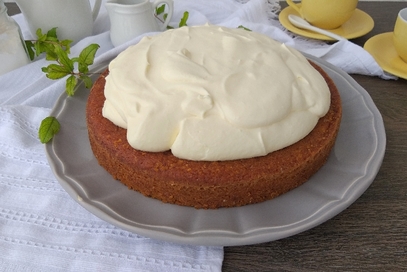 Torta di zucca e nocciole con crema paradiso