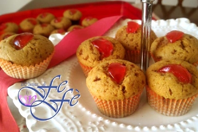 Biscotti della nonna con ciliegie candite