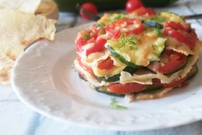 Millefoglie di pane carasu