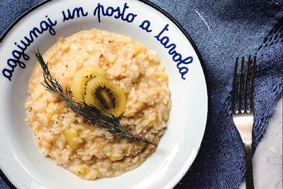 Risotto ai kiwi