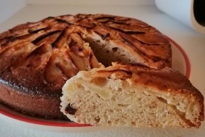 Torta di mele senza burro