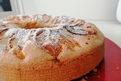 Torta di mele soffice