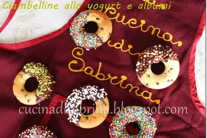 Ciambelline allo yogurt e albumi