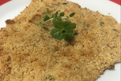 Petto di pollo croccante alle erbe aromatiche