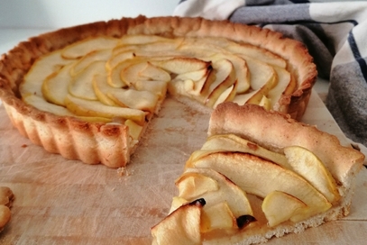 Crostata vegana di mele