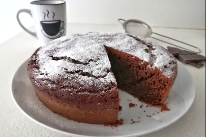 Torta cioccolato all'acqua