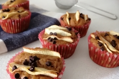 Muffin vegani alla mela