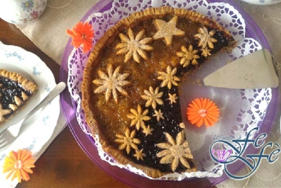 Crostata al farro integrale senza burro