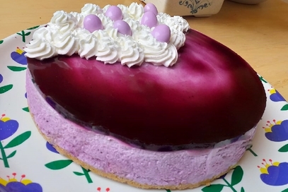Cheesecake ai mirtilli