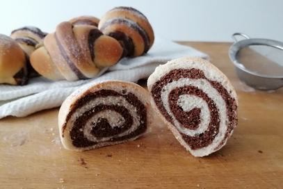 Cornetti brioche vegani due gusti