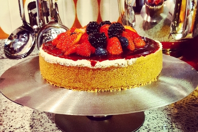 Cheesecake ai frutti rossi