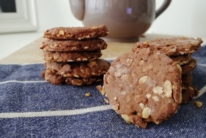 Biscotti grancereale al cacao