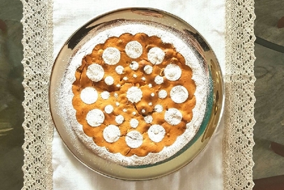 Torta al mascarpone, yogurt e frutti rossi