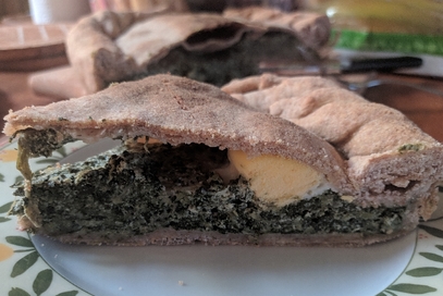 Torta pasqualina integrale con bietole